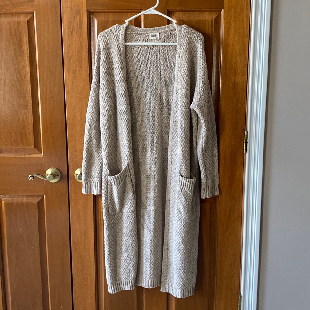 BiBi Knit Long Cardigan - M
